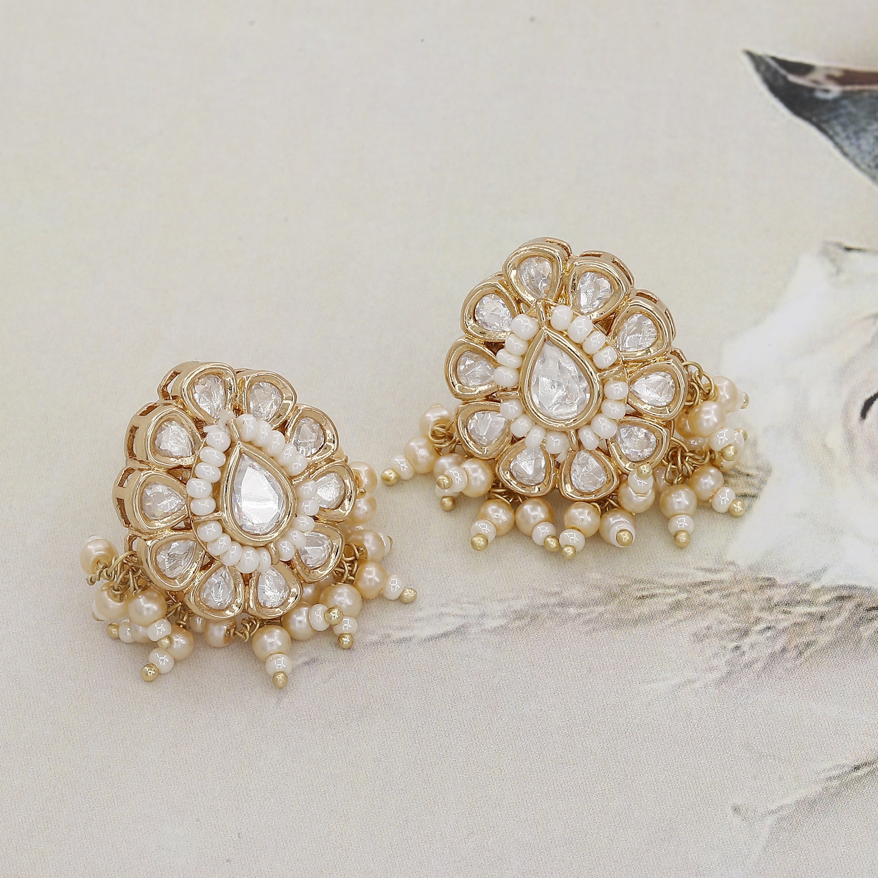 Antique Kundan Mini Wedding Tops