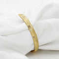 Gold Polished Designer Starling Panjabi (8mm) Kada(24gm)