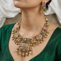Antique Handcrafted Necklace & Earrings