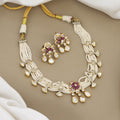 Victorian Polish Traditional Multi-Strand Seed Pearl Necklace Set