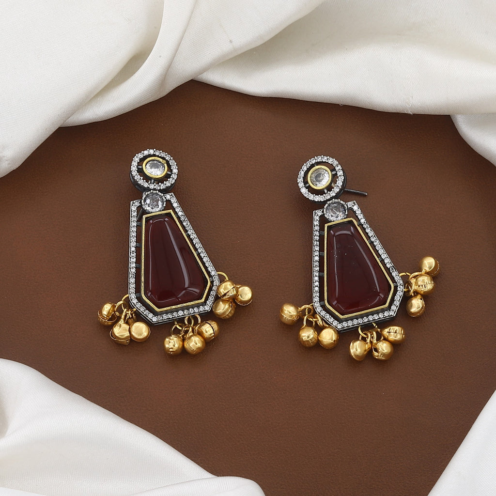 Artisanal Elephant Motif Dual-Tone Necklace Set