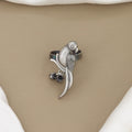 Antique Oxidized Silver Parrot Motif Ring